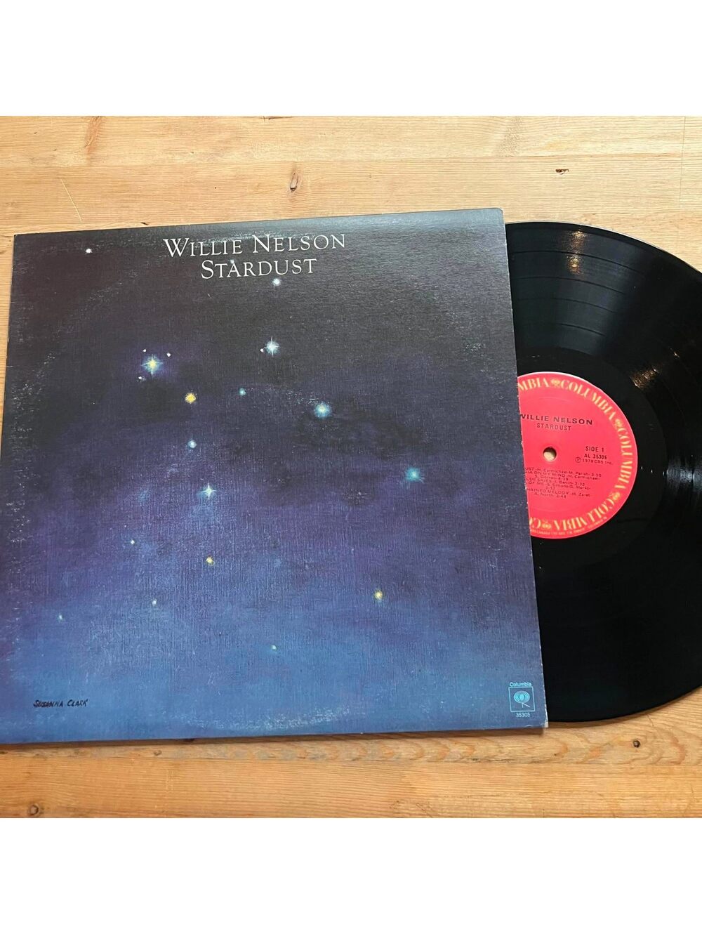 Willie Nelson - Stardust 33rpm VG+ VR19